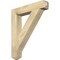 Ekena Millwork Traditional Craftsman Rough Sawn Bracket, Douglas Fir, 4"W x 24"D x 28"H BKT04X24X28TRA04RDF - alternate 1